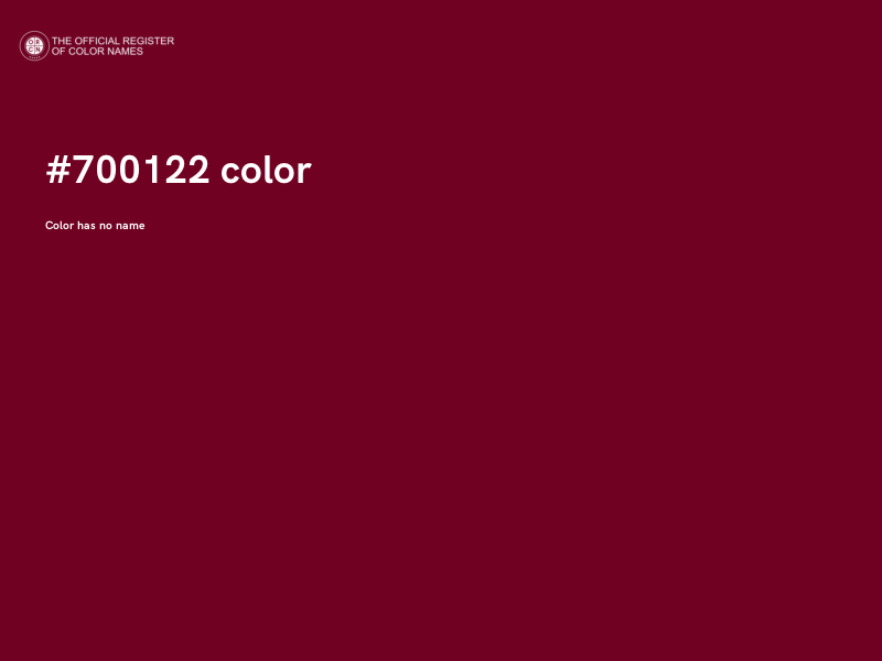 #700122 color image