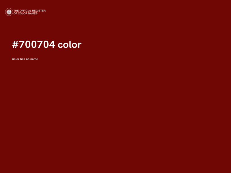 #700704 color image