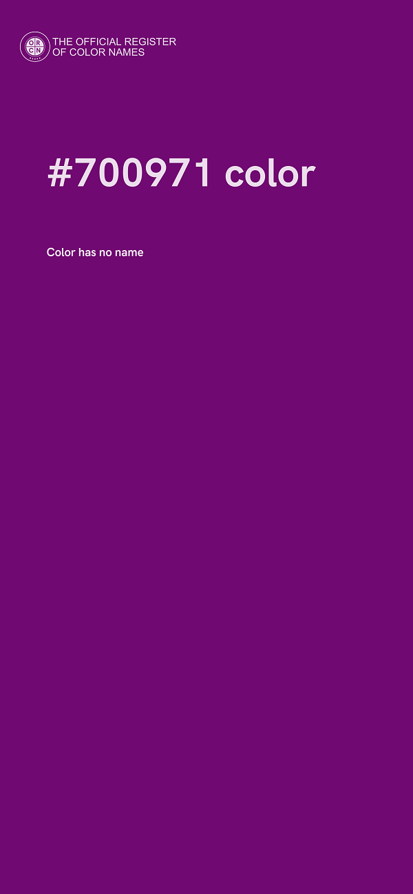 #700971 color image