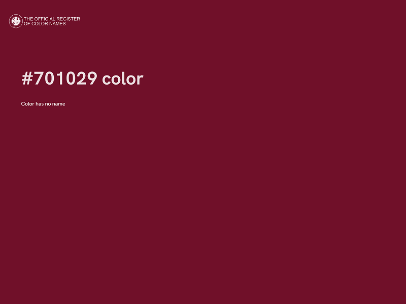 #701029 color image
