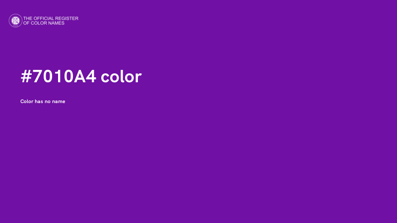 #7010A4 color image