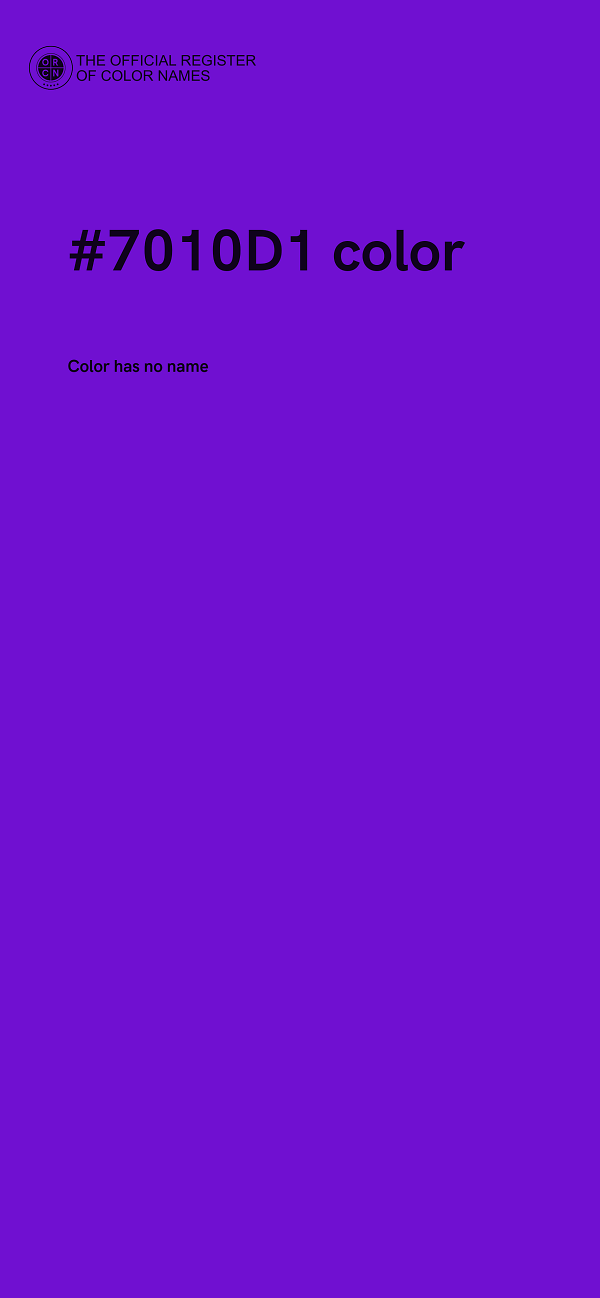 #7010D1 color image