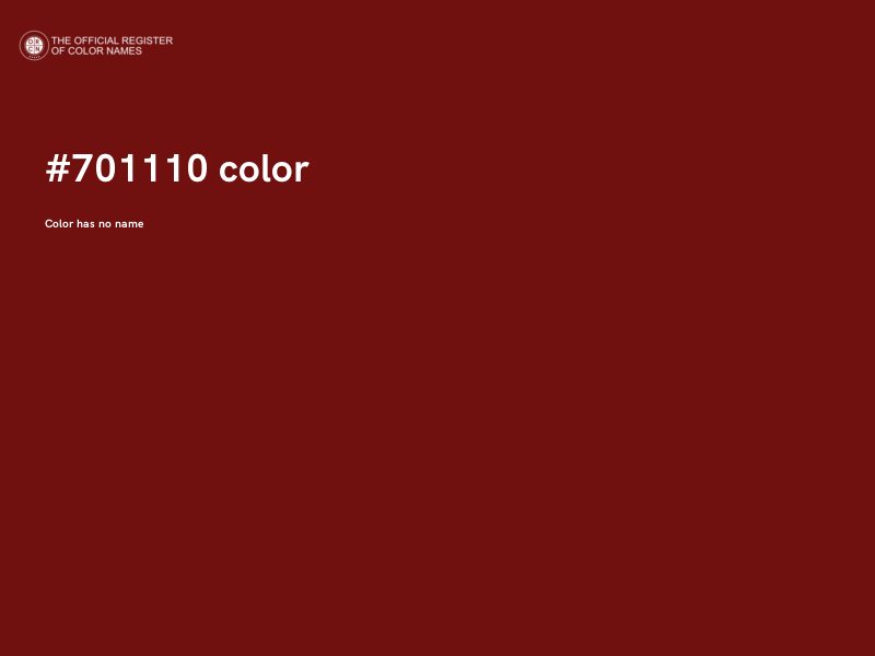 #701110 color image