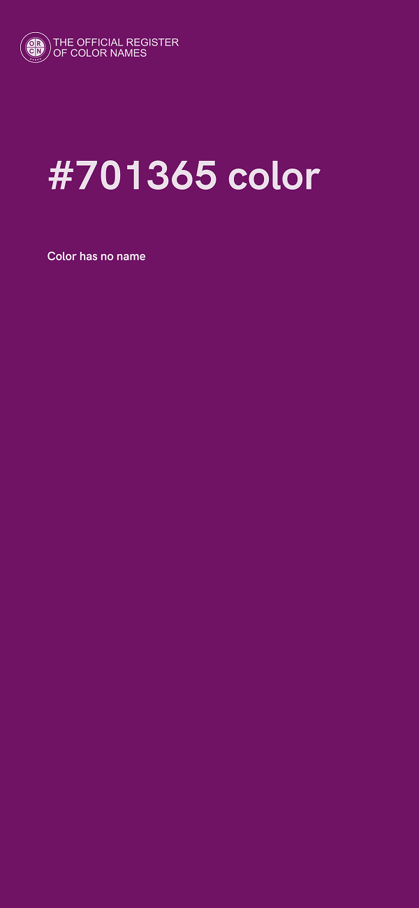#701365 color image
