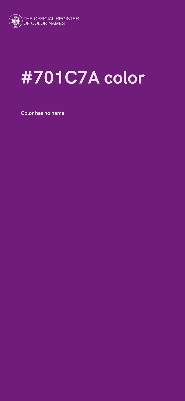#701C7A color image