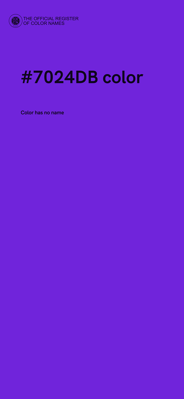 #7024DB color image