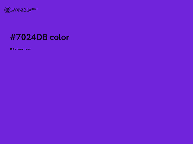 #7024DB color image