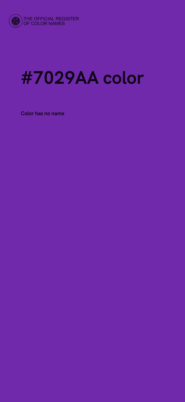 #7029AA color image