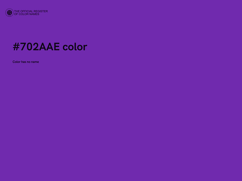 #702AAE color image