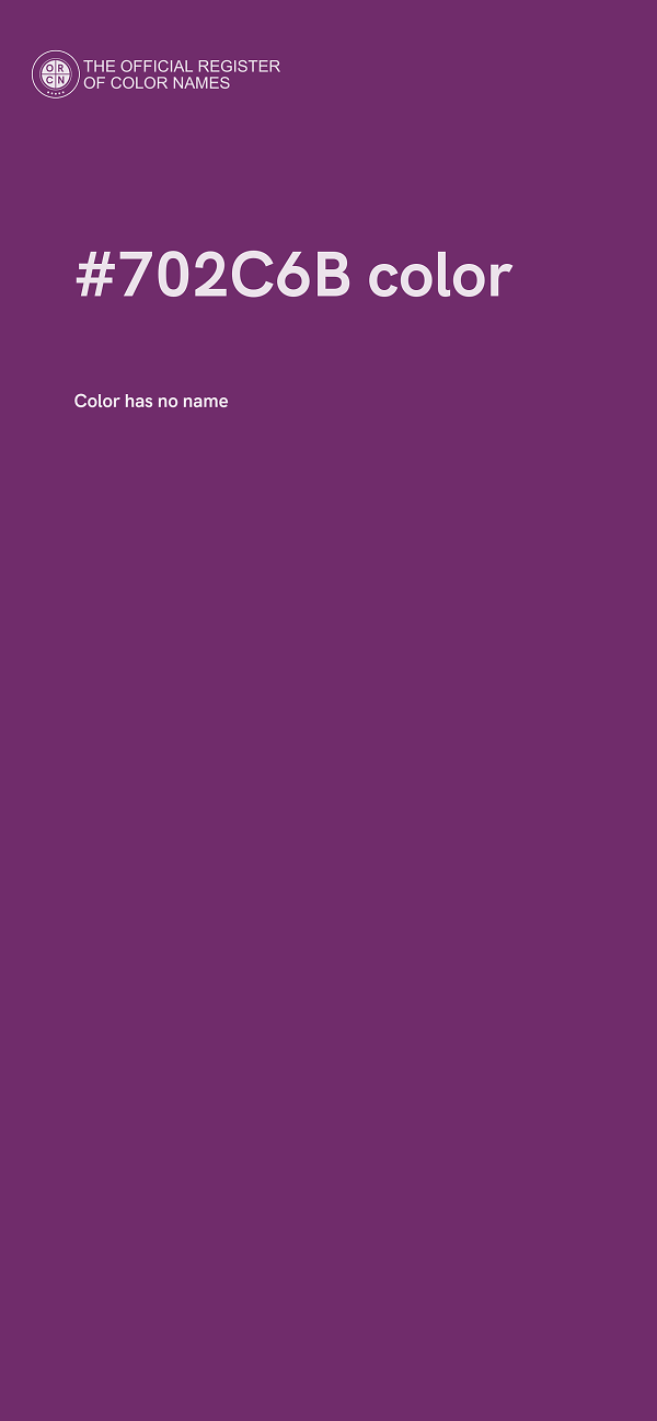 #702C6B color image