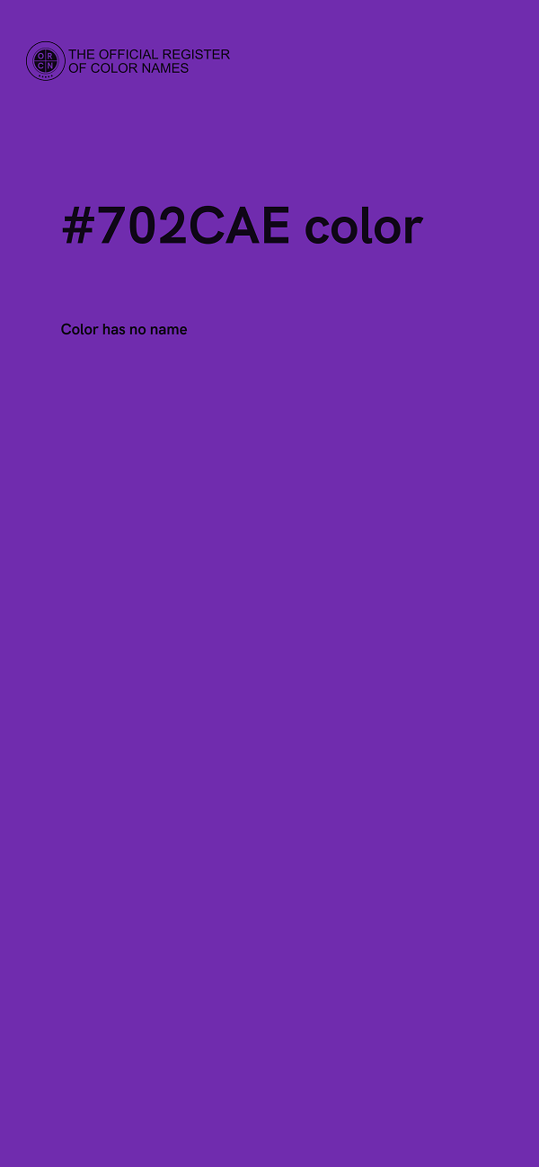 #702CAE color image