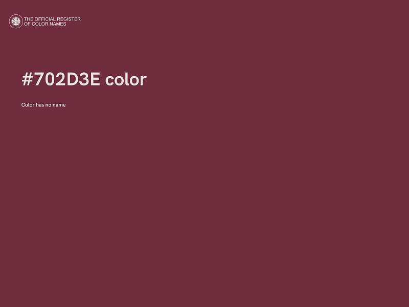 #702D3E color image