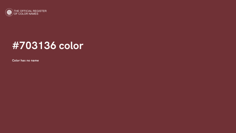 #703136 color image