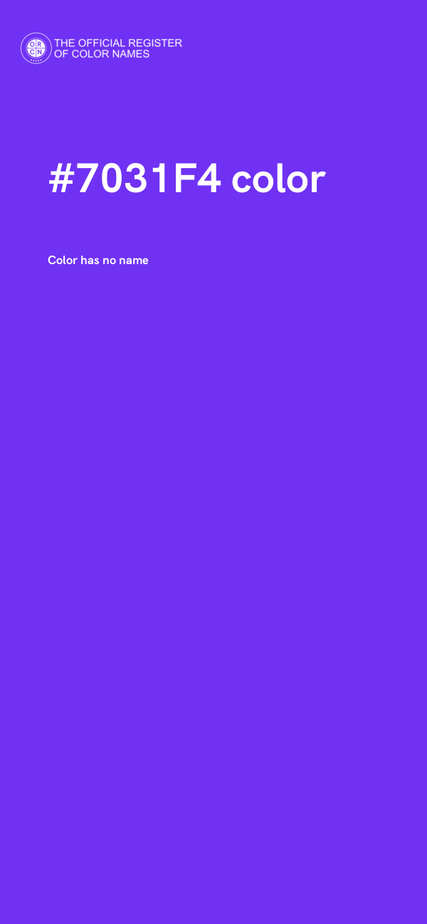 #7031F4 color image