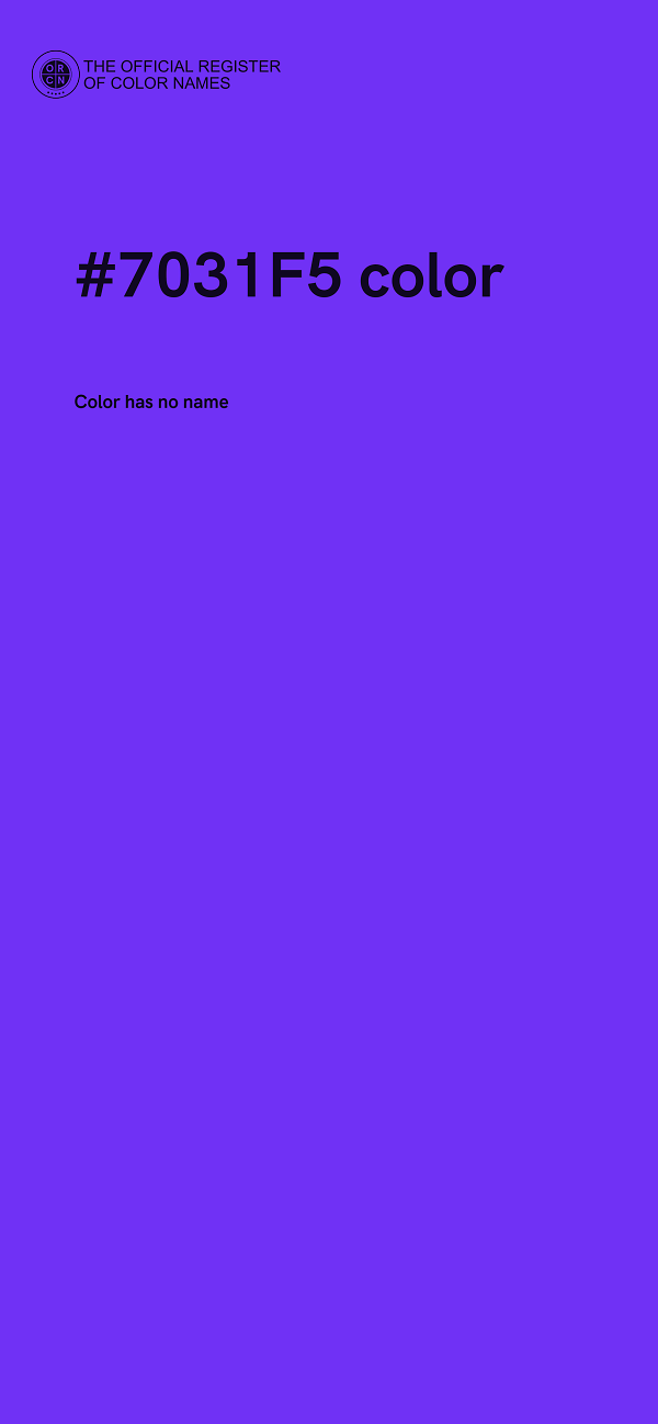 #7031F5 color image