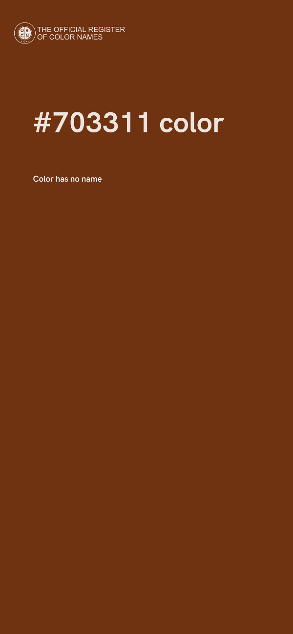 #703311 color image