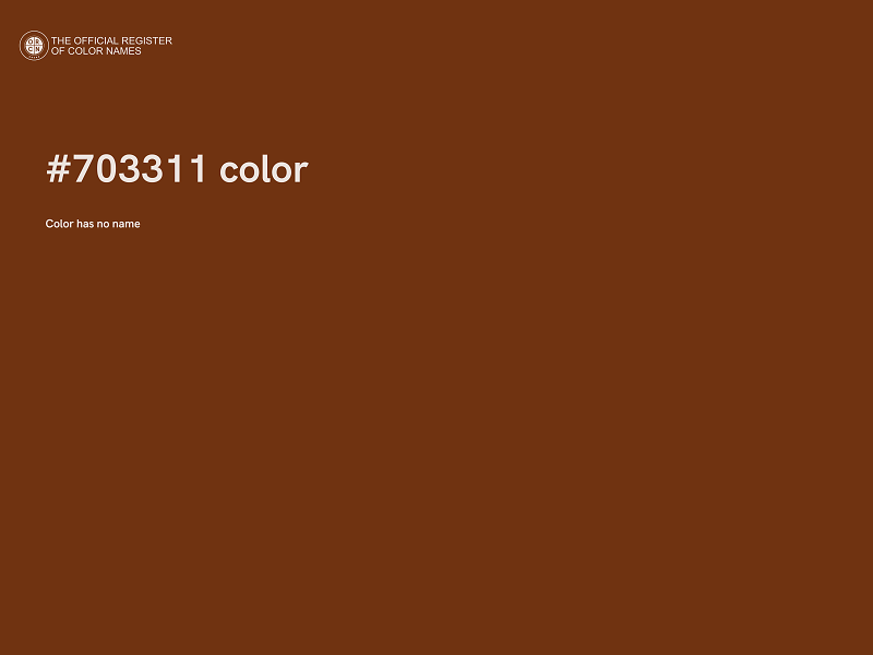 #703311 color image