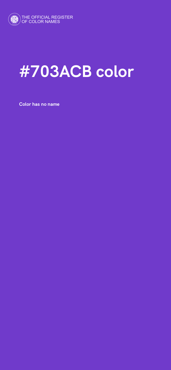 #703ACB color image
