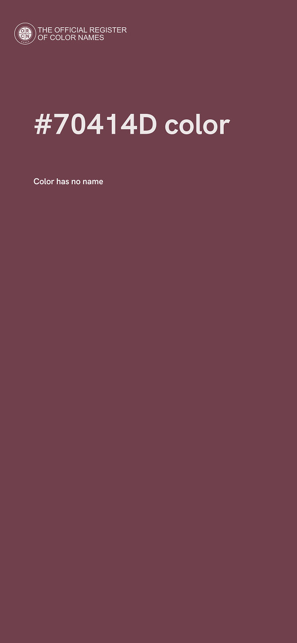 #70414D color image