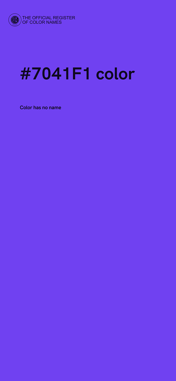 #7041F1 color image