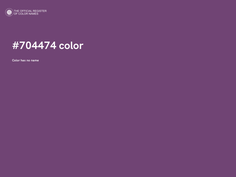 #704474 color image