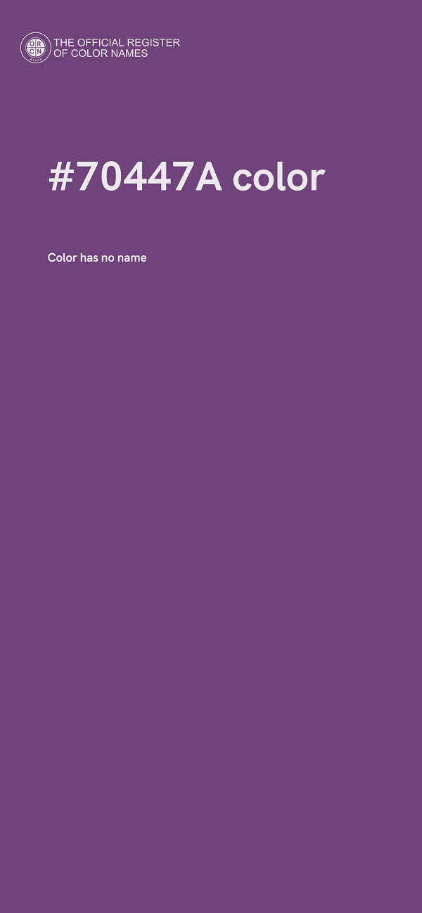 #70447A color image