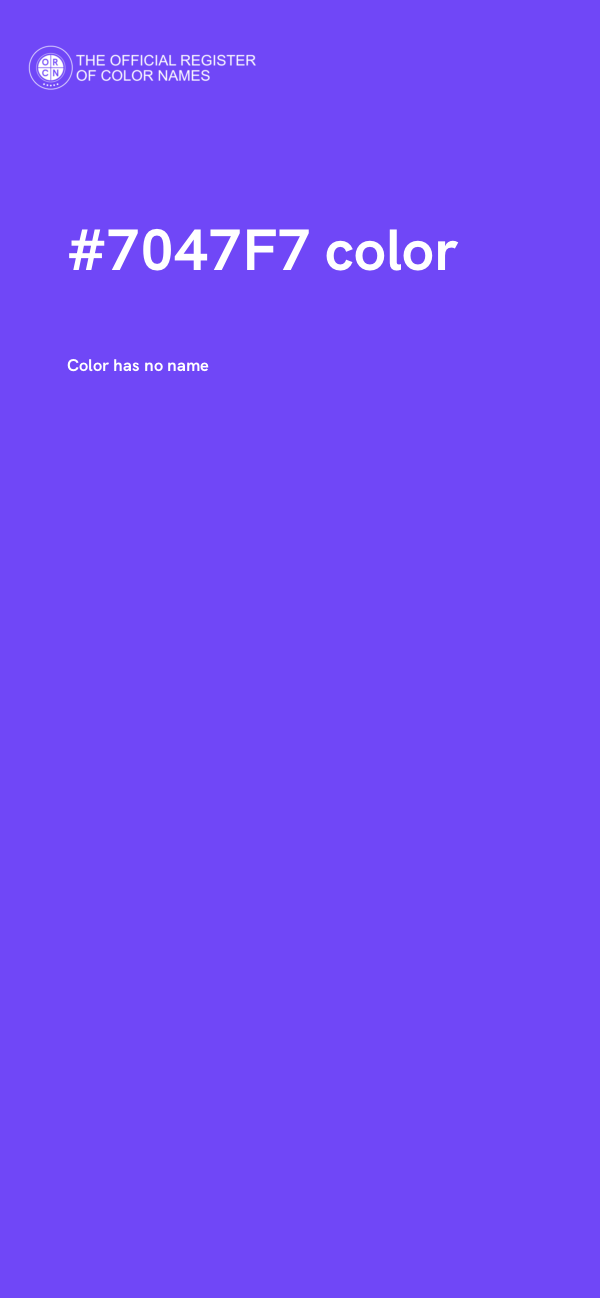 #7047F7 color image