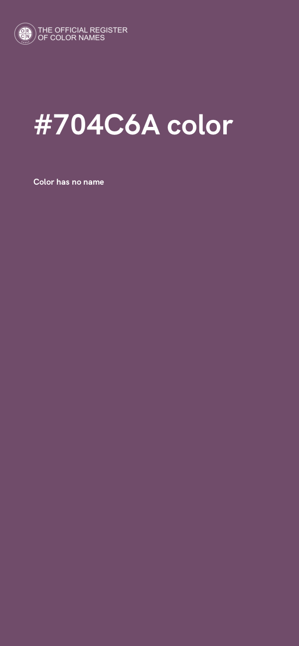 #704C6A color image