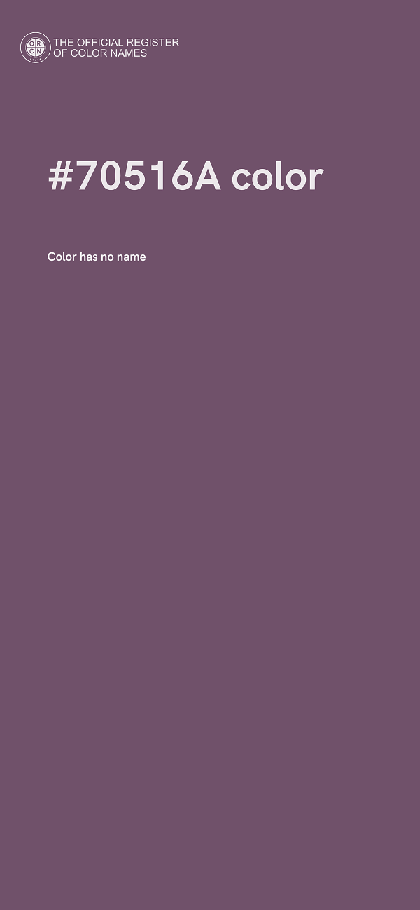 #70516A color image