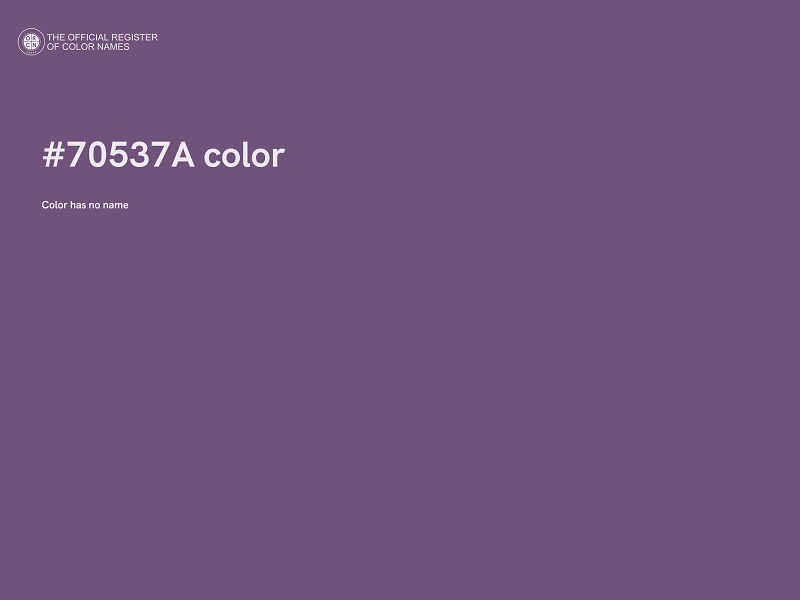 #70537A color image