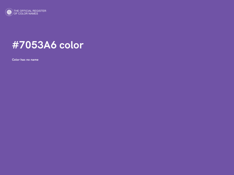 #7053A6 color image