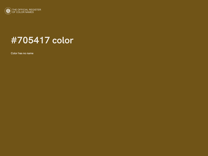 #705417 color image