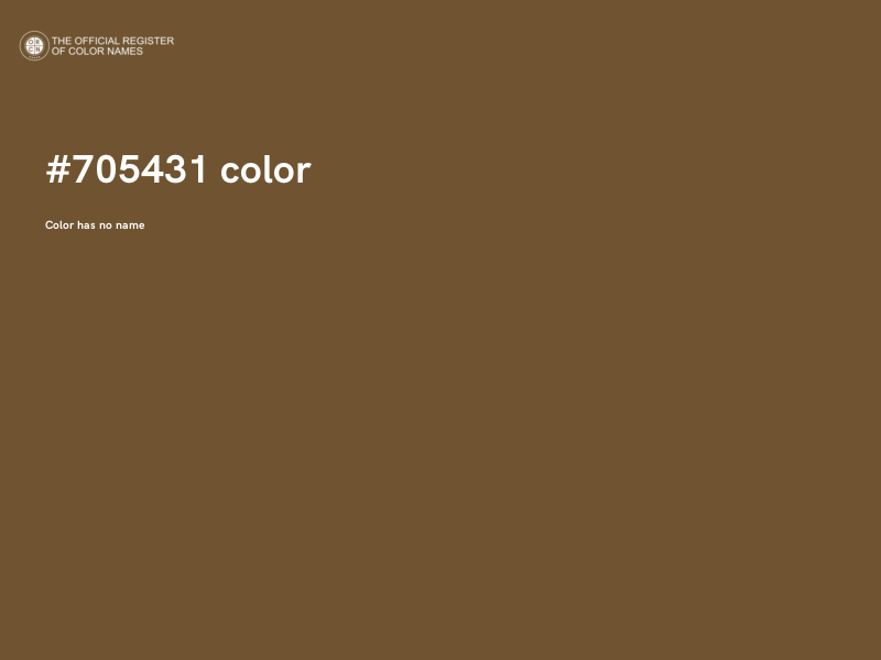 #705431 color image