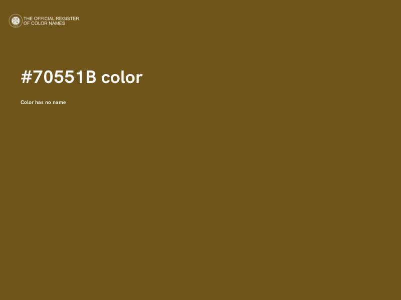 #70551B color image