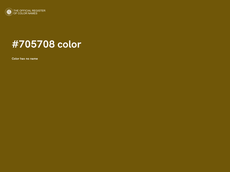 #705708 color image
