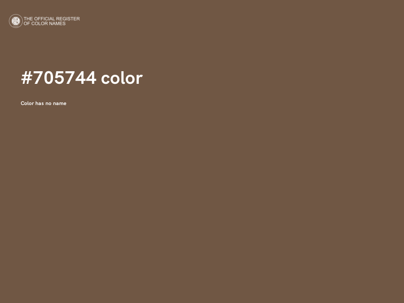 #705744 color image