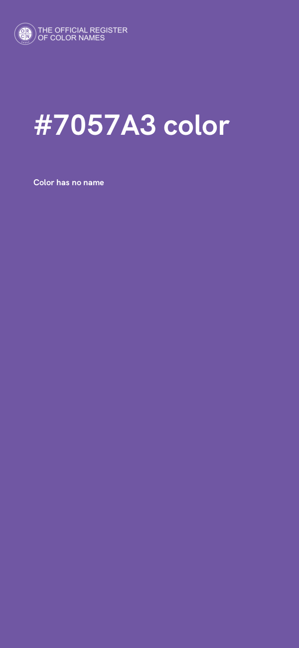 #7057A3 color image