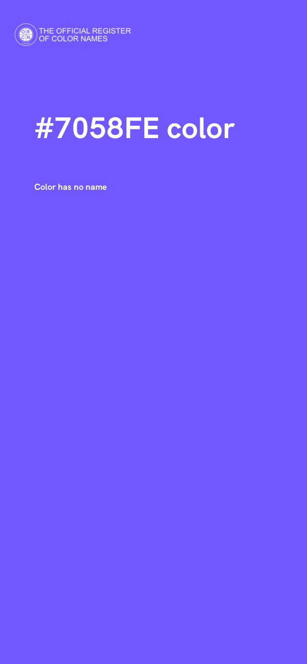 #7058FE color image