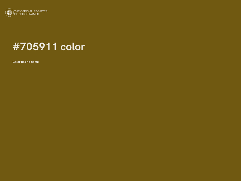 #705911 color image