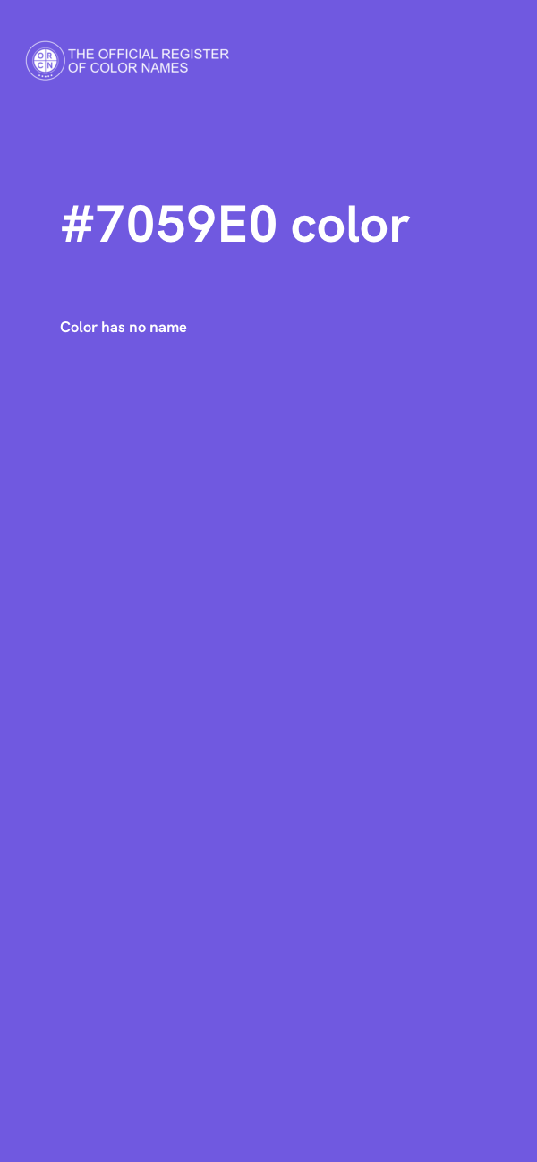 #7059E0 color image