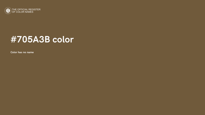 #705A3B color image
