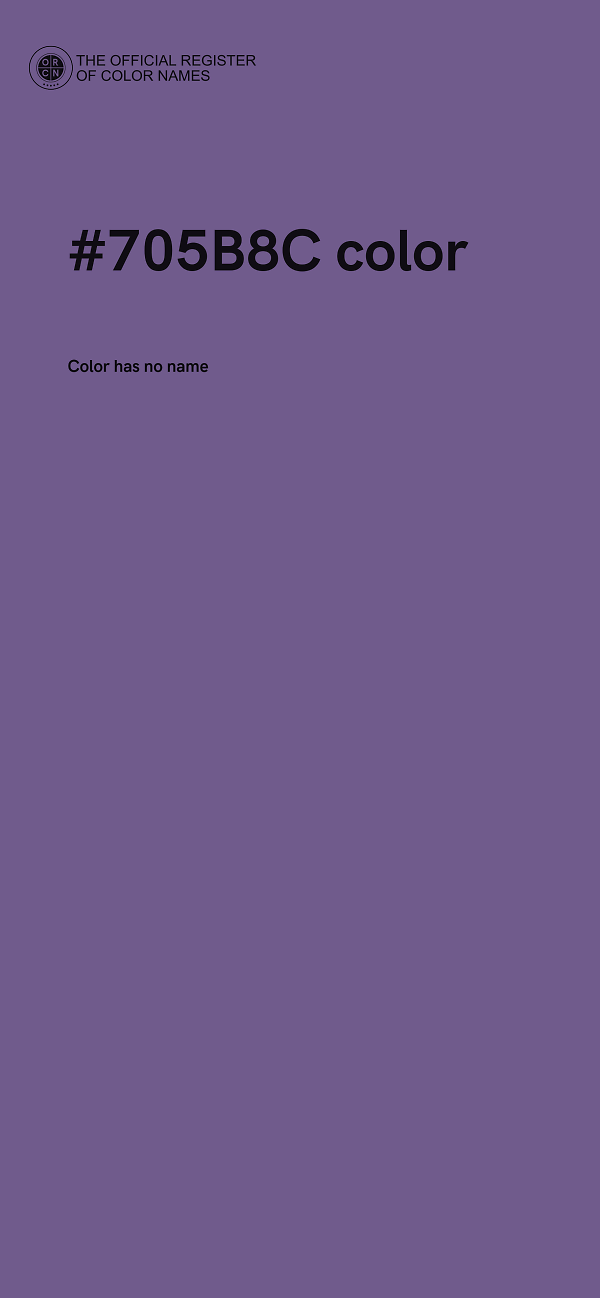 #705B8C color image