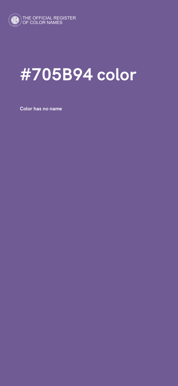 #705B94 color image