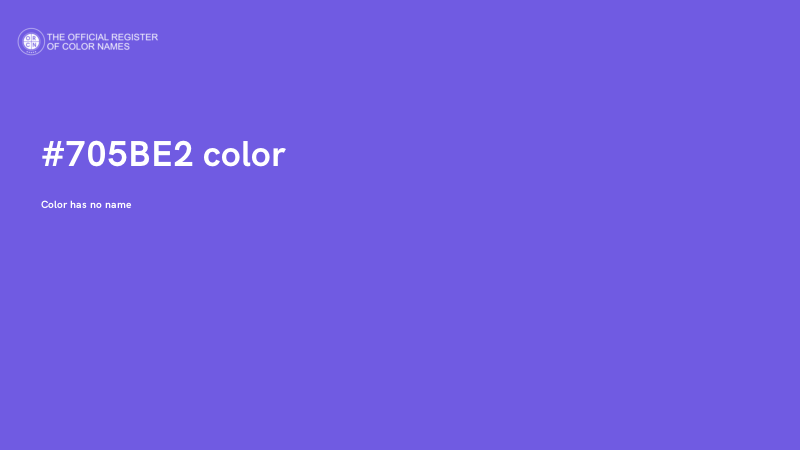 #705BE2 color image