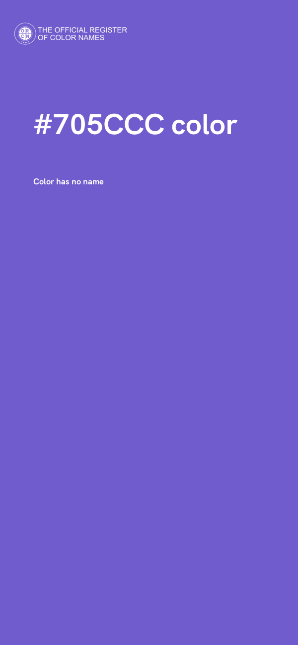 #705CCC color image