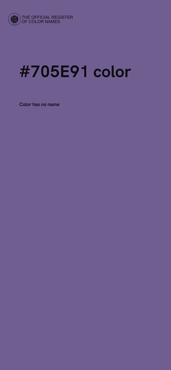 #705E91 color image