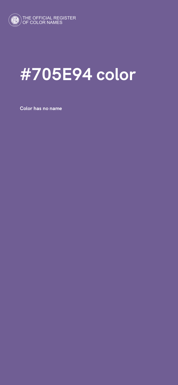 #705E94 color image