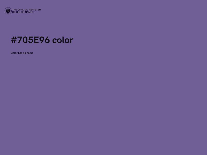 #705E96 color image