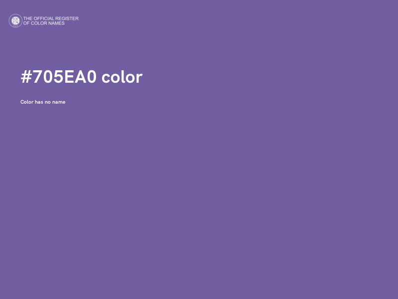 #705EA0 color image