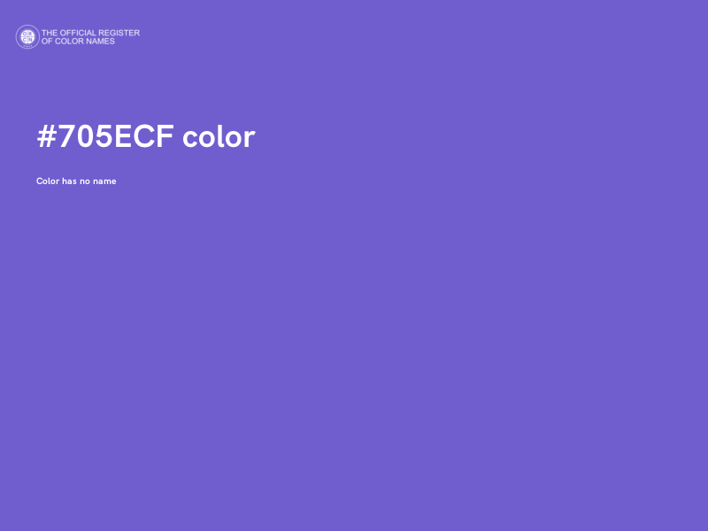 #705ECF color image